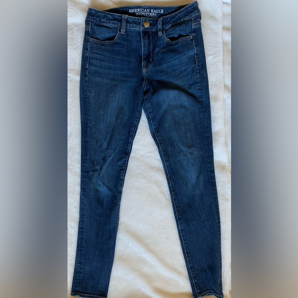 American Eagle Outfitters-High-rise jegging-360 degree super stretch, size 4